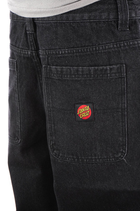 Spodnie Santa Cruz - Classic Label Jean (black)