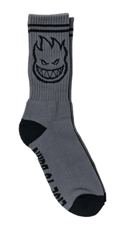 Skarpety Spitfire - Bighead Socks (charcoal/black)