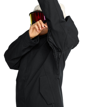 Damska kurtka snowboardowa Volcom - Stoney Shadow Ins (black)