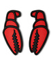 Pad antypoślizgowy Crab Grab - Mega Claw (black/red)