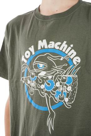 Koszulka Toy Machine - Pizza (olive)
