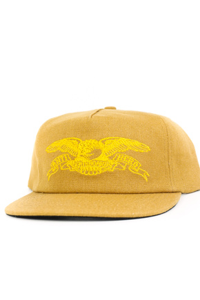 Czapka z daszkiem Antihero - Basic Eagle (brown/gold)
