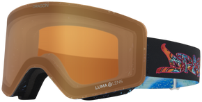 Gogle Dragon R1 OTG - Ratllecan Lumalens Purple Ion + Lumalens Amber