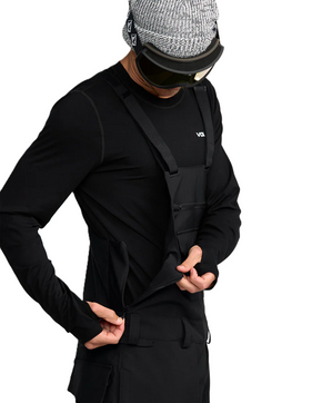 Spodnie snowboardowe Volcom - Roan BIb Overall (black)