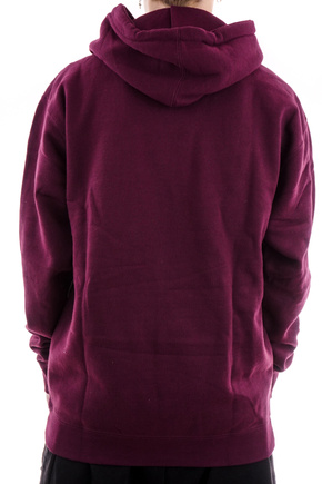 Bluza Krooked - Out My Ears (maroon)