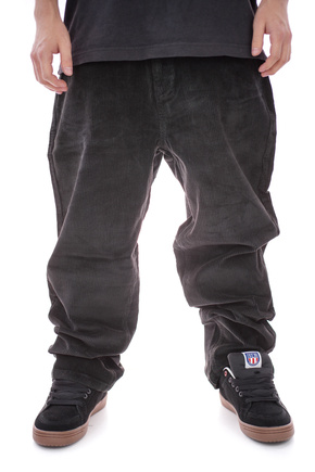 Spodnie Homeboy  - x-tra BAGGY CORD BLACK