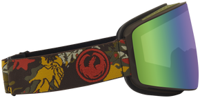 Gogle Dragon PXV - Leafycamo Lumalens Green Ion + Lumalens Amber