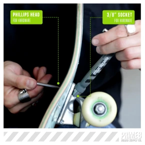 Klucz do deskorolki Prime8 - Compact Skate Tool