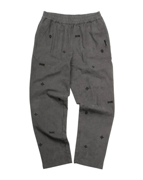 Spodnie DGK - Monogram Corduroy pant (charcoal)