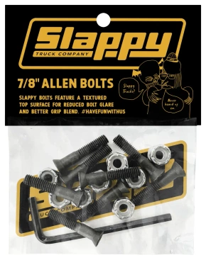 Montażówki Slappy - Allen Bolts Hardware (black)