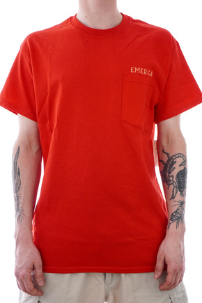 Koszulka Emerica - Love Triangle (red)