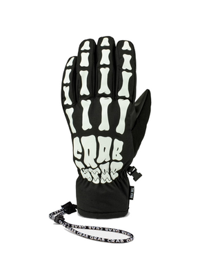 Rękawice snowboardowe Crab Grab - Five Glove (black/bones)