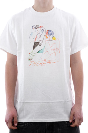 Koszulka THERE - Thread (white/multi)