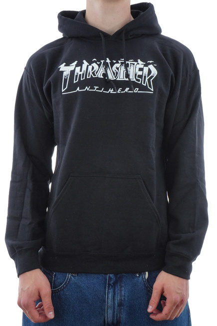 Bluza Thrasher x Antihero - Hood Pigeon (black)