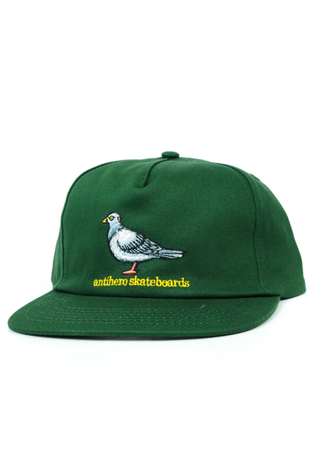 Czapka z daszkiem Antihero - Basic Pigeon (forest green)