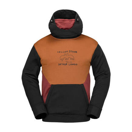 Damska bluza snowboardowa Volcom - Hydro Riding (caramel )