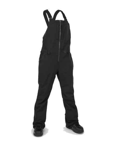Damskie spodnie snowboardowe Volcom - Swift Bib Overall  (black)