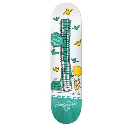 Deck Krooked - Shop Keepers Skate Shop Day 2024 (green)
