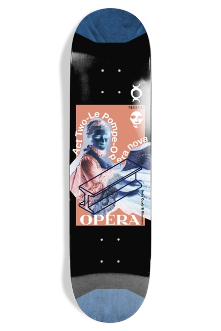 Deck Opera - Le Pompe Pop Slick (black/blue)