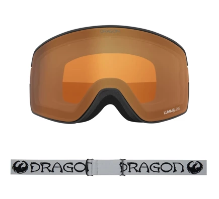 Gogle Dragon NFX2 - Classic Grey Lumalens Photochromic Amber Lens