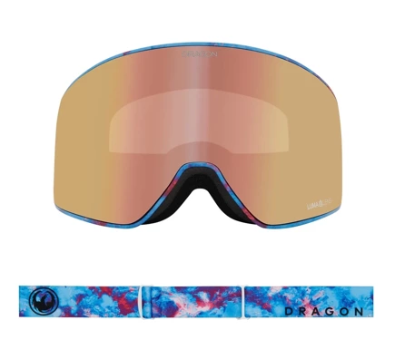 Gogle Dragon PXV2 - Predator Lumalens Rose Gold Ionized & Lumalens Midnight Lens