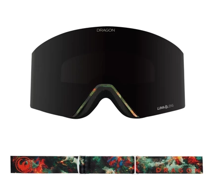 Gogle Dragon RVX MAG OTG  - Predator Lumalens Midnight & Lumalens Rose Lens