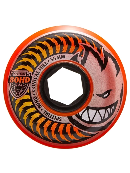 Kółka Spitfire - 80HD Fade Black Conical Full (orange)