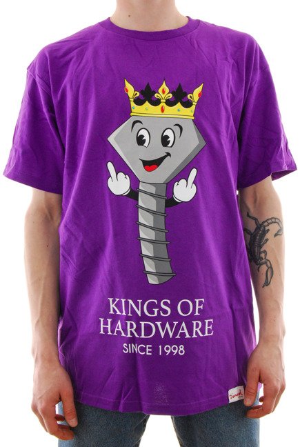 Koszulka Diamond Supply Co. - King of Hardware purple