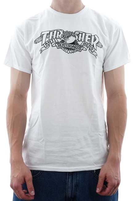 Koszulka Thrasher - Mag Banner T-shirt (white)