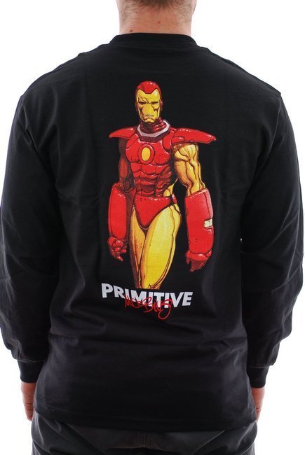Longsleeve Primitive - Iron Man black
