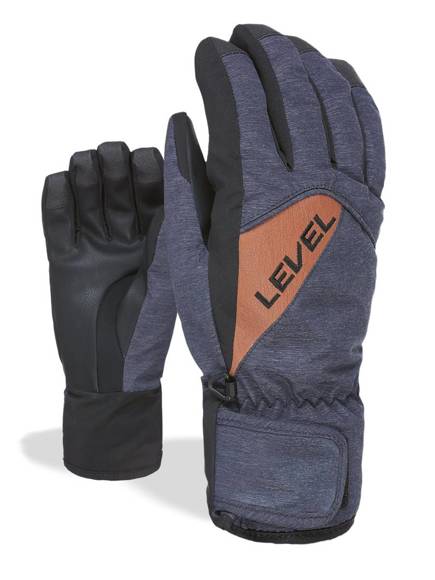 Rękawice snowboardowe Level - Cruise (blue-grey)