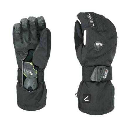 Rękawice snowboardowe Level - Fly (black)