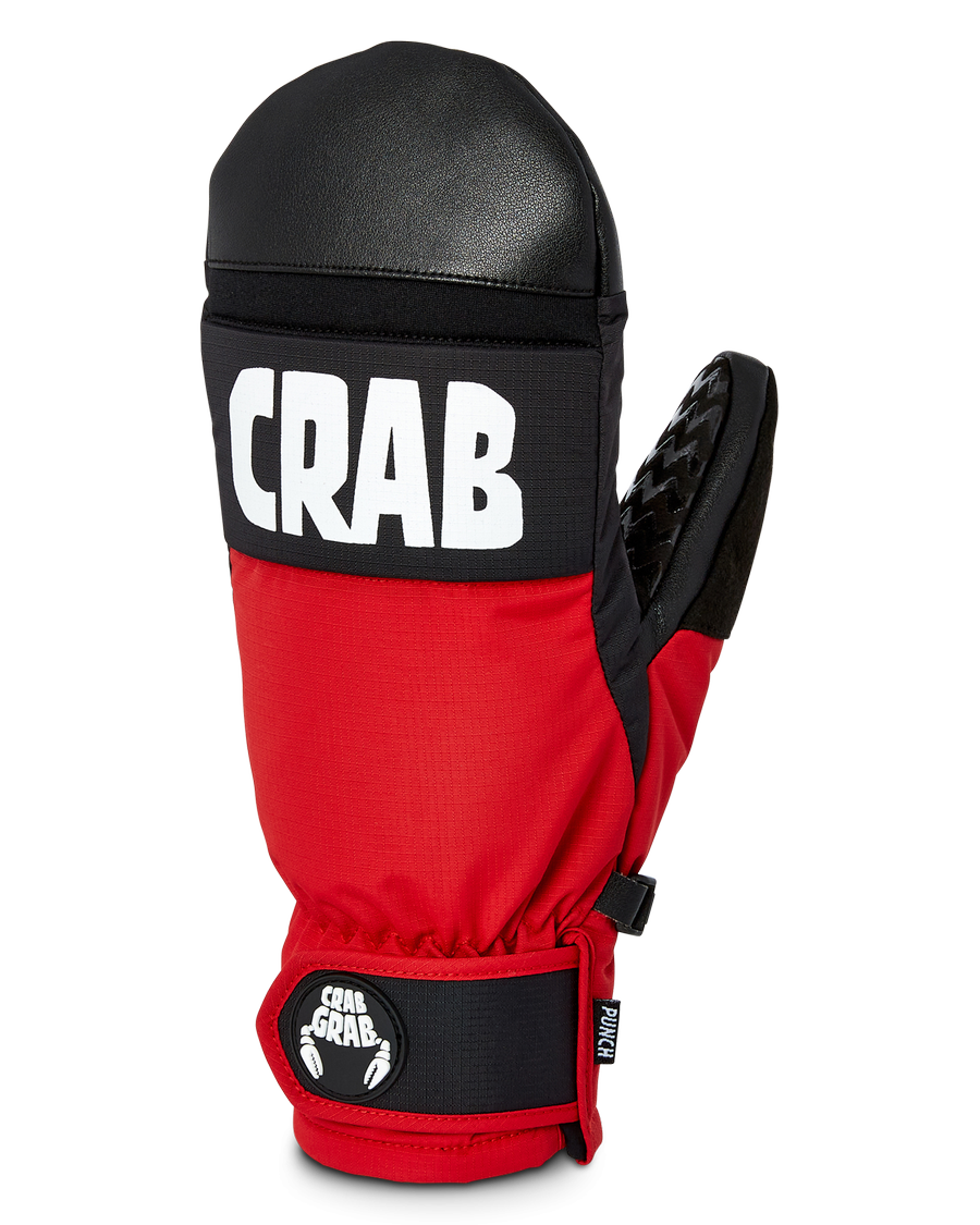 Rękawice snowboardowe Crab Grab Punch Mitt (red) SNOWBOARD