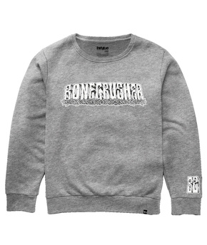 Bluza snowboardowa ThirtyTwo - Bonecrusher Crewneck (grey/heather)