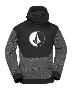 Bluza snowboardowa Volcom - Hydro Riding HD (black print))