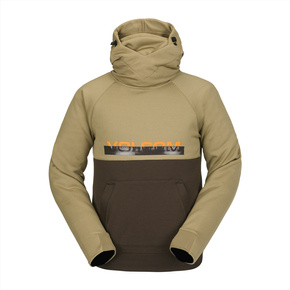 Bluza snowboardowa Volcom - Hydro Riding HD (dark khaki)