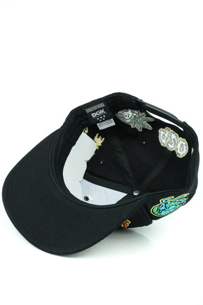 Czapka z daszkiem DGK - Chaos Snapback (black)