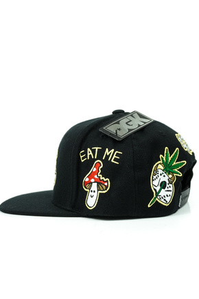 Czapka z daszkiem DGK - Chaos Snapback (black)