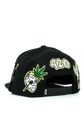 Czapka z daszkiem DGK - Chaos Snapback (black)