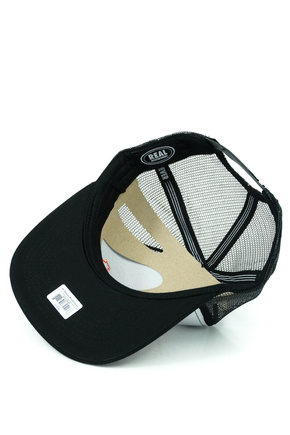 Czapka z daszkiem Real - Deeds Snapback (white/black/red)