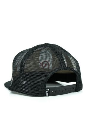 Czapka z daszkiem Real - Deeds Snapback (white/black/red)