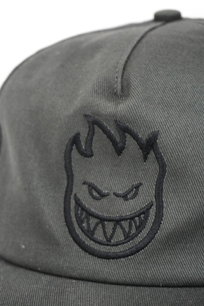 Czapka z daszkiem Spitfire - Bighead snapback (charcoal/black)