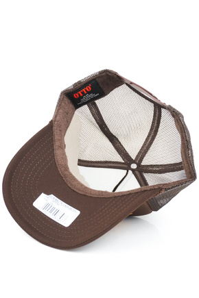 Czapka z daszkiem Thrasher - Pigeon Mag Trucker (brown)