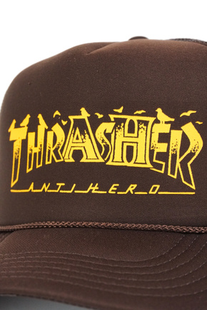 Czapka z daszkiem Thrasher - Pigeon Mag Trucker (brown)