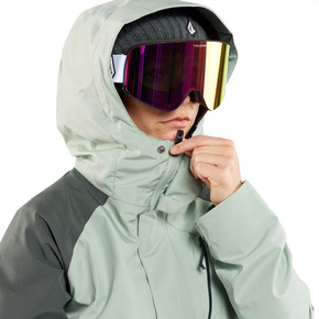 Damska kurtka snowboardowa Volcom - Aris Gore  (sage frost)