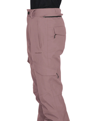 Damskie spodnie snowboardowe Volcom - Aston Gore-Tex  (rosewood)