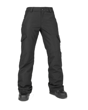 Damskie spodnie snowboardowe Volcom - Bridger Ins (black)