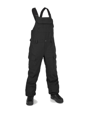 Damskie spodnie snowboardowe Volcom - Creston 3d Stretch bib  overall  (black)