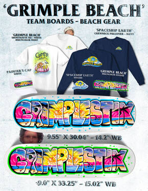 Deck Antihero x Grimple Stix - Team Grimple Beach Bum