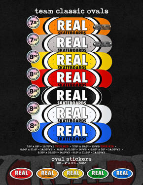 Deck Real - Classic Oval 8.12"